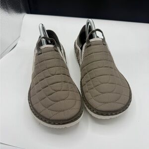 Merrell Men’s Beige Hut Moccasin Slip On Loafer Shoes